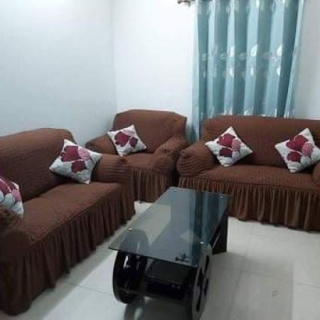 2+2+1 seater sofa cover coffe colour