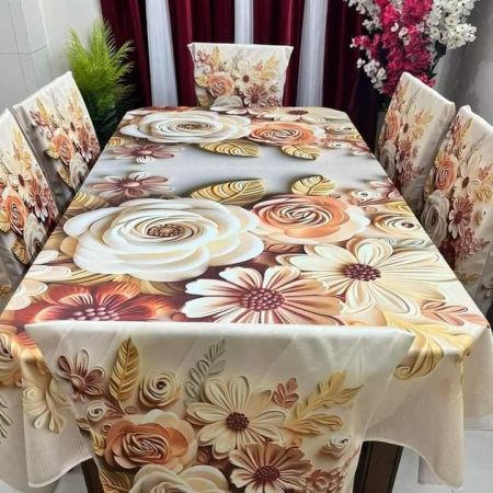 3D printed chair cover and dining table cover-218