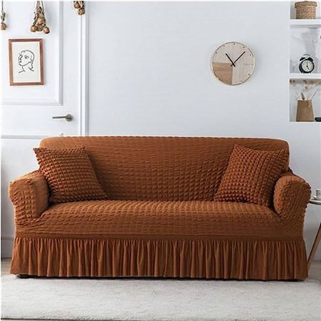 3 sit turky sofa cover coffee colour