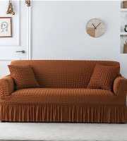 3 sit turky sofa cover coffee colour